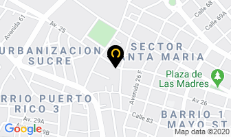 Mapa de Consultorio Veterinario Pequeñas Huellas C.a. en Maracaibo