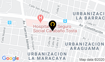 Mapa de Convertidores C.p, C.a. en Maracay