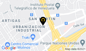 Mapa de Cooperativa Multidesarrollo Roger 76 R.l. en Caracas