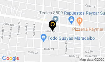 Mapa de “Cooperativa Refripito” en Maracaibo