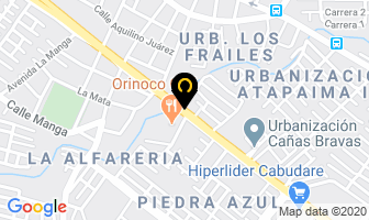 Mapa de Cooperativa Rupeca R.s en Cabudare