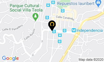 Mapa de Cooperativaalf en Los Teques