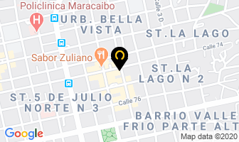 Mapa de Copy Shop Cafe en Maracaibo