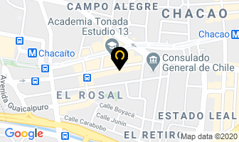 Mapa de Corpomedica, C.a. en Caracas