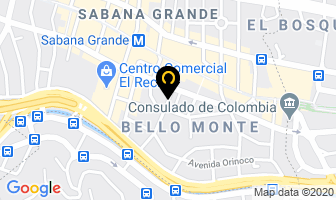 Mapa de Corpomotriz Tokio en Caracas