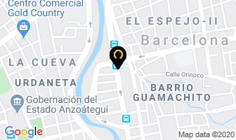 Mapa de Corporacion Dental Mejia C.a. en Aragua de Barcelona