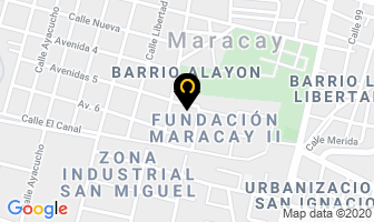 Mapa de Corporación Frango´s, C.a en Maracay