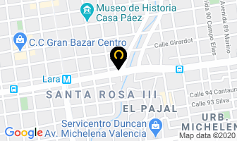 Mapa de Corporación Vitriglass C.a en Valencia