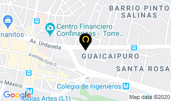 Mapa de Cositeje Express en Caracas