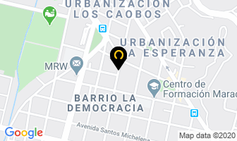 Mapa de Creaciones Backus,c.a. en Maracay