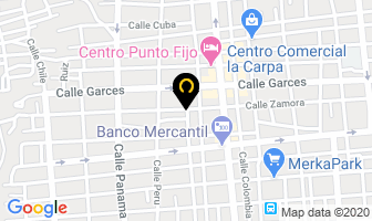 Mapa de Creaciones Don Cesar Y Petronio en Punto Fijo