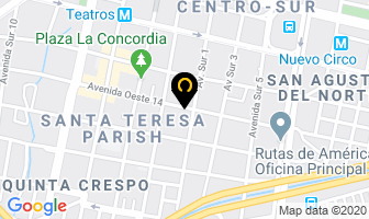 Mapa de Creaciones Tejicamp Ca en Caracas