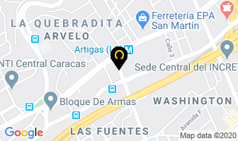 Mapa de Cristaleria Ameli, C.a. en Caracas