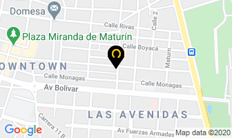 Mapa de Crocanticos, C.a en Maturín
