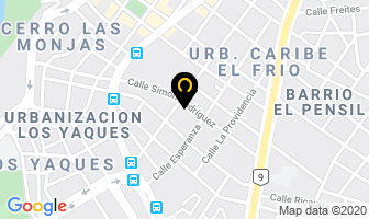 Mapa de Ct Planchas en Puerto La Cruz