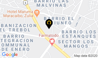 Mapa de D P I,c.a. en Maracaibo