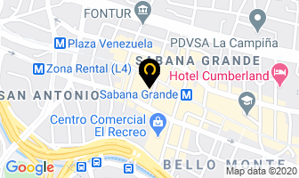 Mapa de Dalton Electronics en Caracas