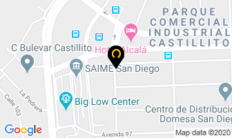 Mapa de Datamastil, C.a. en San Diego