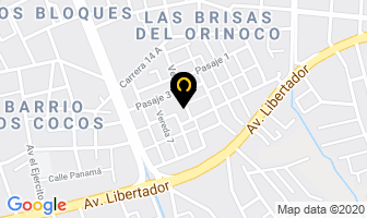 Mapa de D'coctel en Maturín