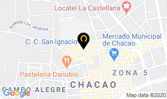 Mapa de De Jongh G., Carlos A. Dr. en Caracas