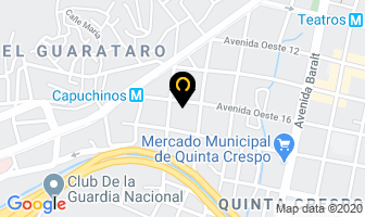 Mapa de Decoraciones Stanley, C.a. en Caracas