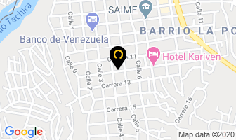 Mapa de Delicias Gourmet en San Antonio del Táchira