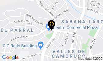 Mapa de Dental Care Center en Valencia
