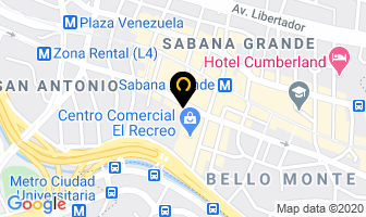 Mapa de Dieta Iaso Hcg en Caracas