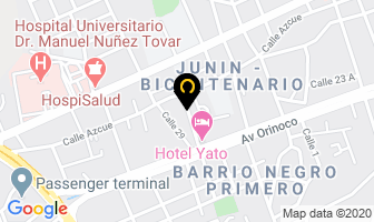 Mapa de Dina Plus Servicios C.a en Maturín