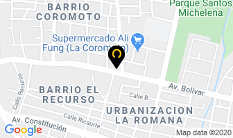Mapa de Dinomotors Aragua, C. A. en Maracay