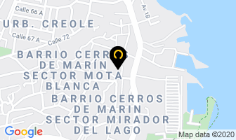 Mapa de Dios Con Nosotros Internacional en Maracaibo