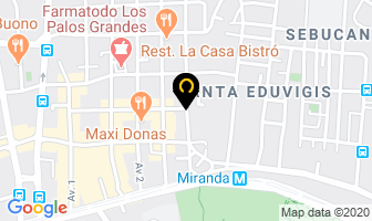 Mapa de Diseños Cil en Caracas