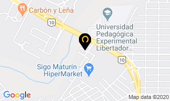 Mapa de Diseños & Estilos Yarluis, C.a. en Maturín