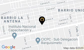 Mapa de Dispaunion C.a. en Barquisimeto