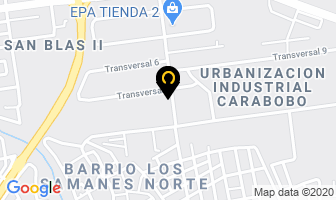 Mapa de Disproair Centro, C.a. en Valencia