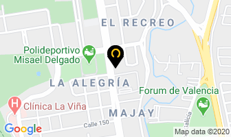Mapa de Distribuidora Canarias Sur, C.a. en Valencia