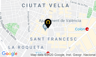 Mapa de *distribuidora Caribi* en Valencia