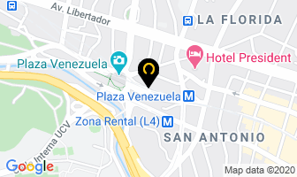 Mapa de Distribuidora Chávez Rojas S. R.l. en Caracas