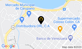 Mapa de Distribuidora Damo, C.a. en Carúpano