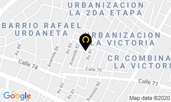 Mapa de Distribuidora Danilo Gonzalez en Maracaibo