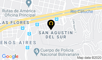 Mapa de Distribuidora De Materiales Damasco C.a en Caracas