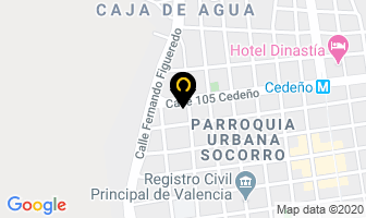 Mapa de Distribuidora Delta, C.a J-07506375-9 en Valencia