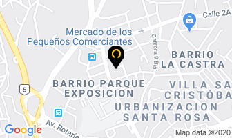 Mapa de Distribuidora Embutidos J.k C.a Mayor Y Detal en San Cristóbal