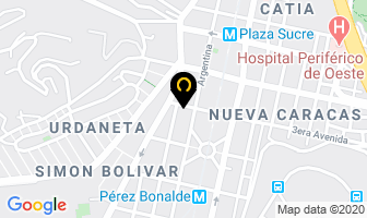 Mapa de Distribuidora M.k.l 72, C.a en Caracas
