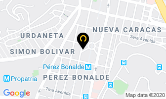 Mapa de Distribuidora Peñaver en Caracas
