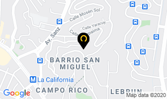Mapa de Distribuidora Tefloimport en Caracas