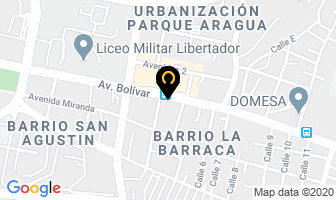 Mapa de Distribuidora Texticentro en Maracay