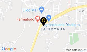 Mapa de Distribuidora Victoria en Ejido