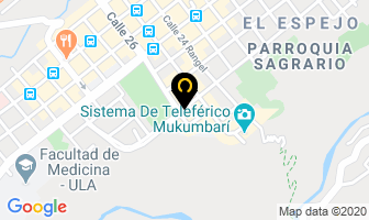 Mapa de Distribuidora Yacovone en Mérida