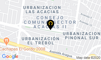 Mapa de Distriburger M.&.l en Maracay